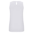 thumbnail image 5 of HAPIMO Women's Summer Tank Tops V-Neck Blouse Lace Trim Camisole Solid Color Print Tops Sleeveless Shirts for Girls Casual Slim Camis White M, 5 of 6