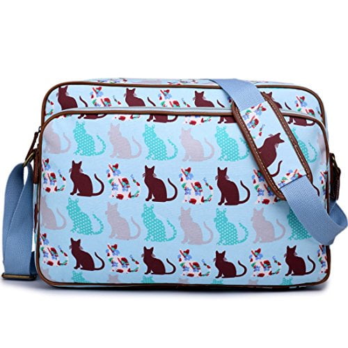 oilcloth messenger bag