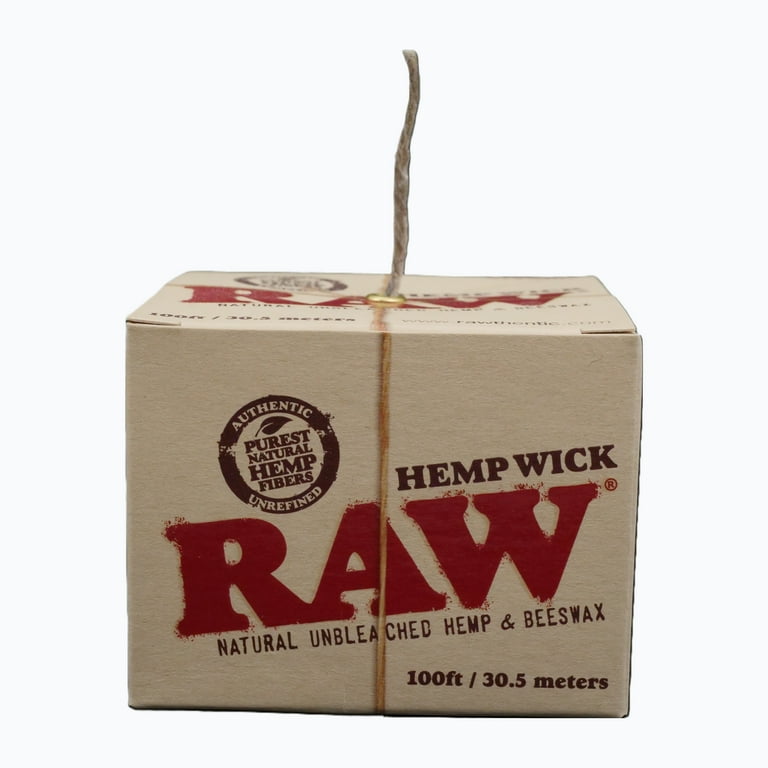 RAW Natural Hemp Wick Roll – Pulsar Vaporizers