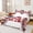 White Red A, variant on Erosebridal Cute Initial P Kids Twin Sheet Sets, Baseball Football Bedding, White Red, 3-Piece