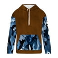 thumbnail image 3 of Sudaderas con capucha para hombre, moda, bolsillos, manga larga, estampado, sudaderas con capucha, blusa para hombre, blusa de poliéster, 3 of 4