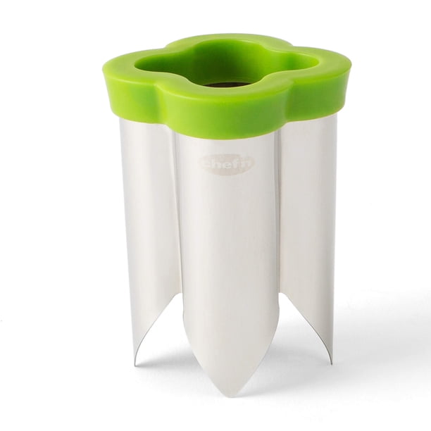 Descorazonador de pimienta Chef'n QuickCore de acero inoxidable
