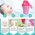 thumbnail image 4 of Taza de agua para Baby Shower, adorable taza de champú para ducha, tazas de lavado de baño, enjuague de champú con mango, 4 of 6
