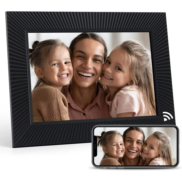 NexFoto 32GB Digital Photo Frame 10.1 Inch, WiFi Digital Picture Frame