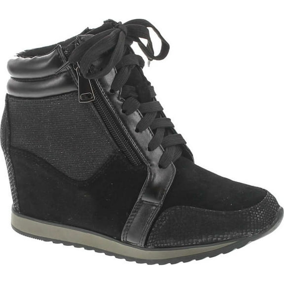 Forever Link Women's Shea-42 Fashion Wedge Sneakers