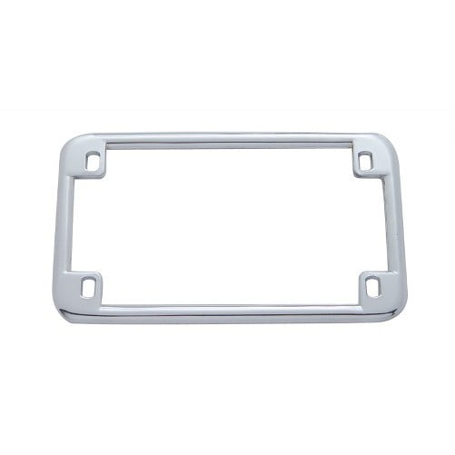 Harley Honda Chrome Metal Motorcycle Bike LED License Plate Tag Frame Holder