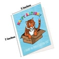 thumbnail image 3 of Bday Tiger Funny Birthday Card Sarcastic Greeting Cards With Envelopes, 3 of 4
