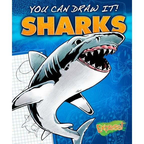 You Can Draw It!: Sharks (Hardcover)