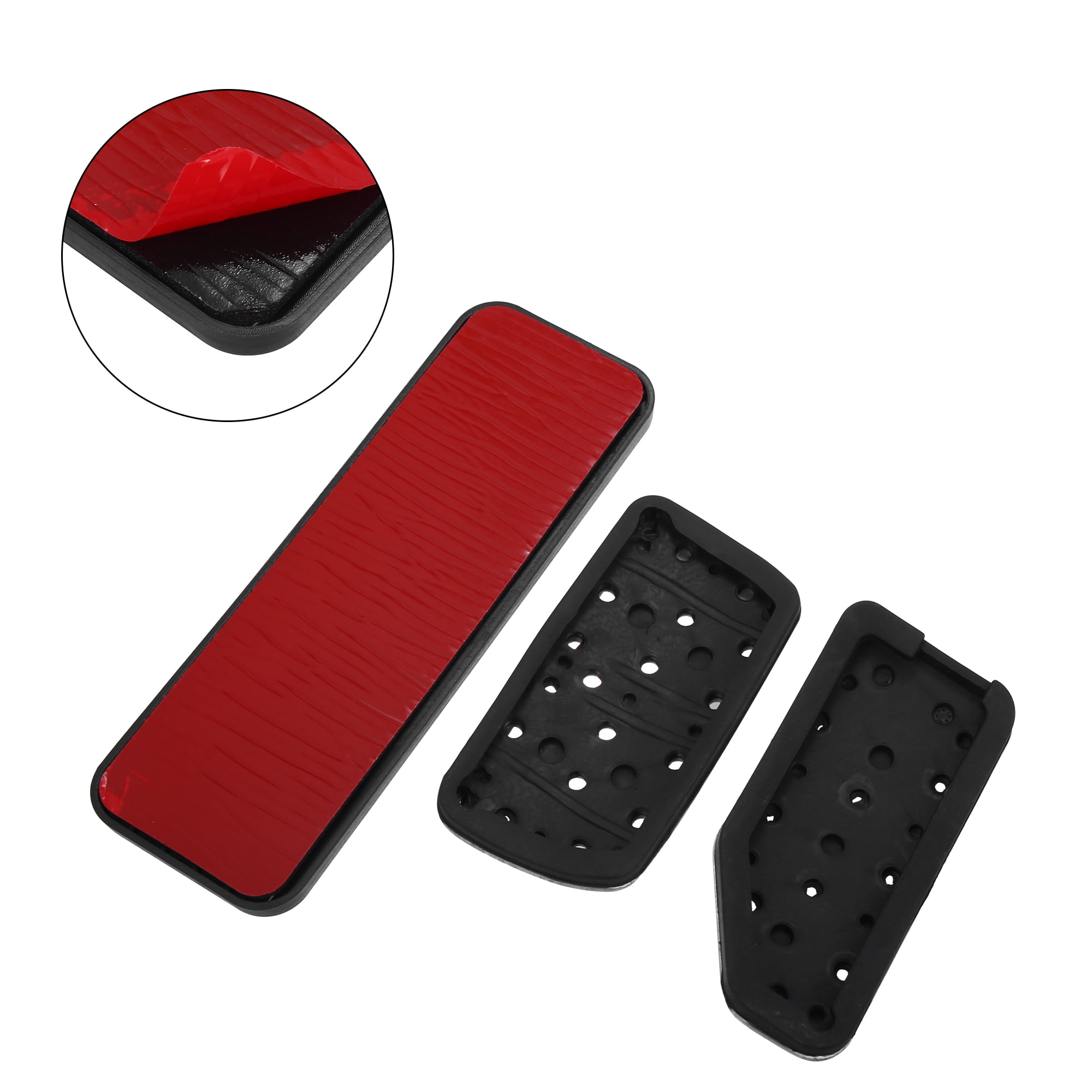 Unique Bargains 3pcs Foot Pedal Pad Covers for Subaru Crosstrek XV Impreza Forester Legacy
