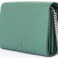 thumbnail image 2 of Pre-Owned Gucci Duosonis Chain Wallet Shoulder Bag 401231 Leather Green Women's GUCCI, 2 of 15