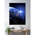 thumbnail image 2 of Space Light Poster Wall Art, Modern Wall Decor, 8x12 UNFRAMED, 2 of 3