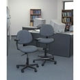 thumbnail image 2 of Bevco Fabric Task Chair, 23" to 33", No Arms, Black V4507MG-BK, 2 of 2