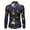 Navy, variant on IROINNID Deals Long Sleeve Shirts for Men Comfy Nightclub Shiny Golden 3D Rose Printed Shirt,Black