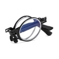 thumbnail image 3 of Folding Reading Glasses, Portable Metal Frame Readers for Small Faces, Full Frame Style,  100-400 Degrees, 3 of 4