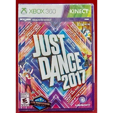 New Ubisoft Video Game Just Dance 2017 Trilangual Xbox 360