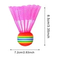 thumbnail image 2 of 10PCS Badminton Shuttlecocks Plastic EVA High Elasticity Flight Stability for Youth Training Indoor Outdoor Practice, 2 of 7