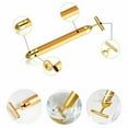 thumbnail image 4 of Simyoung Beauty Bar 24k Golden Pulse Facial Massager,T Shape Gold Face Beauty Massager Energy Instant Face Pull Tight Firming Lift,Anti-Wrinkles,Skin Tightening Face Firming Eliminate Dark Circles, 4 of 7