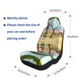 thumbnail image 2 of Goofa African Women Printed Car Seat Covers, Automotive Seat Covers for Cars Trucks and SUVs, Quick Setup Universal Fit Elastic Seat Covers-, 2 of 6