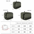 thumbnail image 6 of Toaster Cover 2 Slice, Sage Green Black Plaid Dustproof Bakeware Oven Protector with Top Hook, Vintage Star Buffalo Check Rustic Waterproof Small Kitchen Appliance Toasters Dust Cover, 12"x7.5"x8", 6 of 9