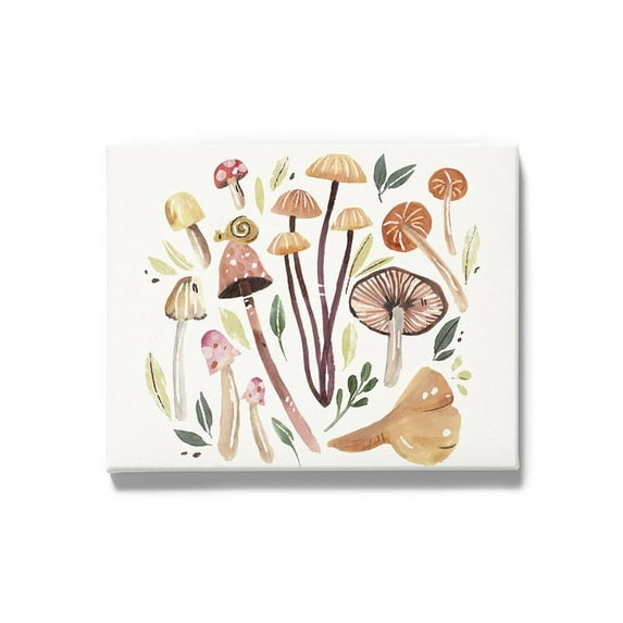 Fungi Field Trip. Iii Wrapped Canvas -Annie Warren Designs,