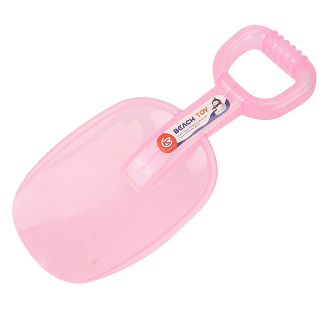 pdqouc Heavy-Duty Beach Shovels for Kids, Assorted Color Plastic Scoop Shovel Toys with Comfortable Handle, Perfect for Digging Sand and Beach Fun Activities