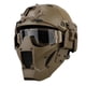 thumbnail image 2 of JShteea Airsoft Mask 700FPS Resistencia Al Impacto Máscara Seguridad Desmontable para Entrenamiento (Caqui), 2 of 9