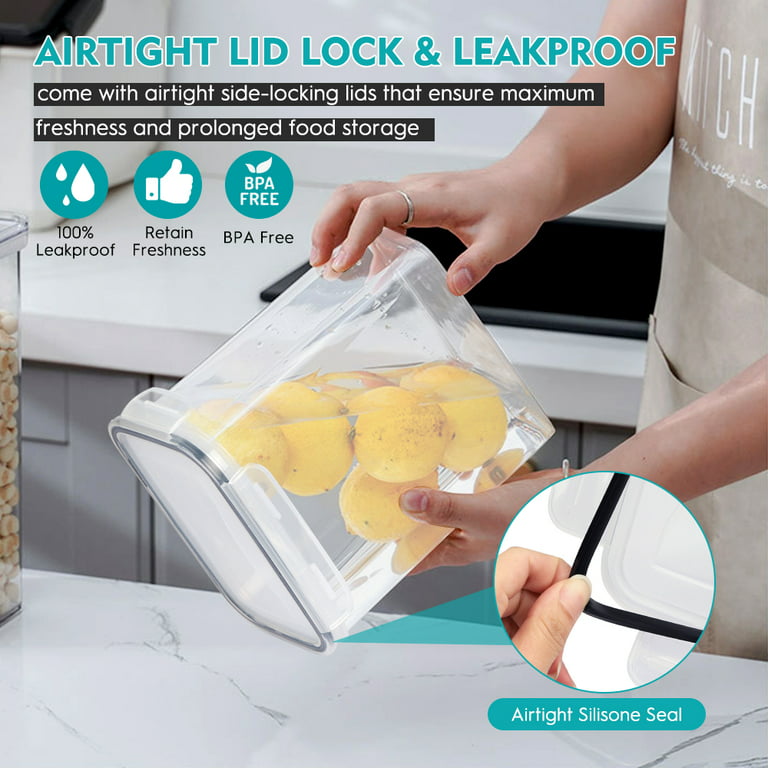 Multifunctional Reusable Container, Plastic Containers With Latch