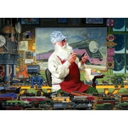 Cobble Hill Santa's Hobby 1000 Piece Jigsaw Puzzle