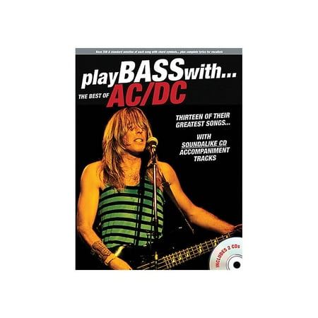 Music Sales Play Bass With The Best Of AC/DC (Book & 2 (The Best Of Ac Dc)
