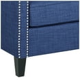 thumbnail image 3 of Studio 55D Flynn Navy Blue Upholstered Armchair, 3 of 9