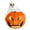 Ghost holds pumpkin, variant on SeekLGT Halloween Ghost Decor Cute Ghost Hugging Pumpkin Statue Resin Desktop Ornament Figurine for Layered Trays Table Centerpiece Office Home Indoor Decor, 1 pc