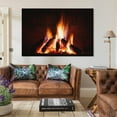 thumbnail image 3 of Campfire Poster Decorative Painting Canvas Wall Art Living Room Posters Bedroom Painting,Unframe-style,28×41inch (70×105cm), 3 of 8