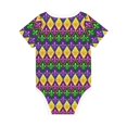 thumbnail image 2 of Rocae Mardi Gras4 for Baby Climbing Clothes Soft Baby Romper for Active Infants Comfortable and Breathable Crawling Jumpsuit Unisex Baby Outfit 2 Years, 2 of 8