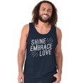 thumbnail image 3 of Shine Embrace Autistic Awareness Tank Top T Shirts Men Women Brisco Brands S, 3 of 6