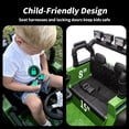 thumbnail image 5 of Outfunny 24V Kids Ride on Toy, Ride on Truck Electric Car for Kids with Remote Control, Bluetooth, Army Green, 5 of 9