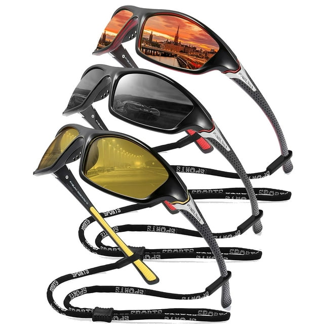 Gafas Deportivas FAGUMA Polarizadas con Protección UV400 para Hombre