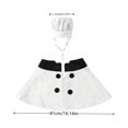 thumbnail image 2 of Halloween 23 Inch Goose Outfit, Spooky Halloween Goose , Porch Goose Apparel, Decorative Clothing for Yard, Garden and Outdoor Holiday Decoration, 2 of 7