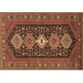 thumbnail image 1 of Ahgly Company Indoor Rectangle Persian Brown Traditional Area Rugs, 7' x 9', 1 of 4