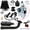 black, variant on Predator 212 Stage 2 Kit with VM22 Carburetor Exhaust Pipe Muffler Replacement for 224cc 196cc 6.5HP Engine Coleman CT200U BT200X CT200U-EX Baja MB200 Mini Bike Go Kart Parts Throttle Assembly Red