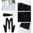 thumbnail image 4 of Boys Formal Suspenders Suits Set, 4 of 5