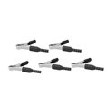 thumbnail image 1 of Battery Charger Clips, 40A High Accuracy Soldering Conductive 5PCS/Set Battery  Clamp  For Ships RVs Trucks Red,Black, 1 of 8