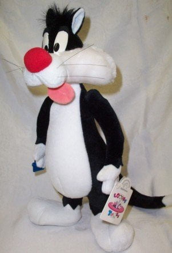 Looney Tunes Sylvester The Cat Figure, Stuffed, 13 Inches