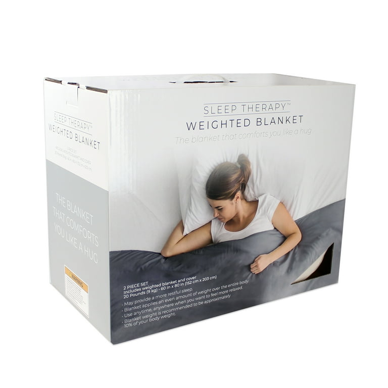 Sleep therapy weighted blanket hotsell