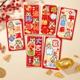 thumbnail image 4 of Sulaicai 6Pcs Chinese New Year Red Envelopes 2026 Lucky Money Envelopes Hong Bao Red Packets for Chinese Lunar Year Spring Festival Wedding Birthday Party Blessing Gift, 4 of 8