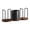 A, variant on WEGFTDUOP Wooden Countertop Storage Stand with Lid Compartment, Multifunctional Holder for Drinkware and Straws, Ideal for Cafe & Office
