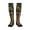 3 Black, variant on Ancient Egyptian Hieroglyph Print Sports Compression Socks,Running Crew Socks,Moisture-Wicking Anti-Blister Hiking&Gym Athletic