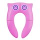 thumbnail image 1 of Asiento de inodoro portátil para viajes de niños pequeños (búho rosa) - Asiento de inodoro plegable antideslizante para entrenamiento de orinal para niñas y bebés, 1 of 5
