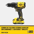thumbnail image 3 of Kit Stanley Taladro Rotomartillo Brushless Batería Cargador SBD715C2K, 3 of 6