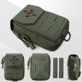 thumbnail image 2 of 1000D EDC Camping Survival Bag EMT First Aid Tool Storage Pouch for Hunting Gear, 2 of 10
