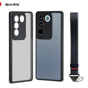 IBMRS For vivo s16/s16pro/v27/v27pro Case,Translucent Shockproof Phone Cover (Camo Black)